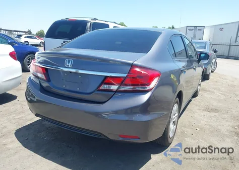 2015 Honda Civic Lx из США, поврежденный, VIN 2HGFB2F50FH520336